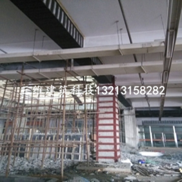 华润万家商城碳纤维加固工程