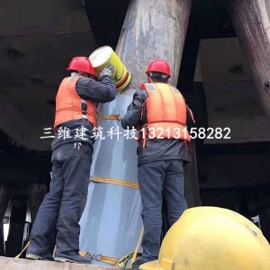 平顶山水下玻纤套筒加固桥墩